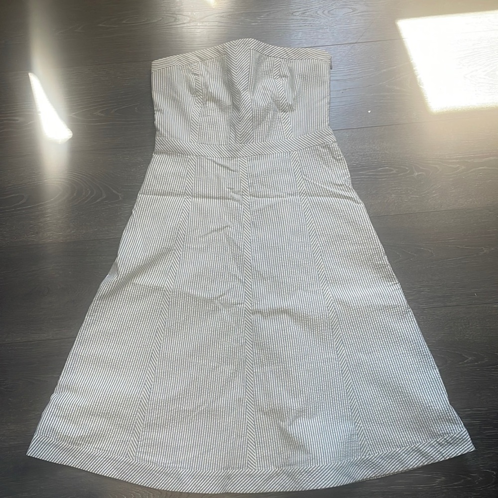 banana Republic seersucker dress